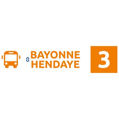 Ligne 3 – Bayonne • Hendaye
