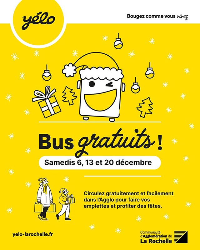 Bus gratuit - Yélo